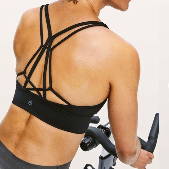 Lululemon black Ride & Reflect high neck bra 4 - Picture 2 of 8